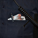 Philando Castile’s bloody car insurance card is seen in the pocket of police officer Jeronimo Yanez after the fatal shooting of Castile. Castile was shot in Falcon Heights, Minn., during a traffic stop on July 6, 2016. (Minnesota Bureau of Criminal Apprehension)